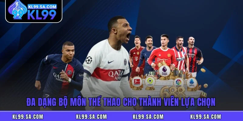 Đa dạng bộ môn thể thao cho thành viên lựa chọn Đa dạng bộ môn thể thao cho thành viên lựa chọn