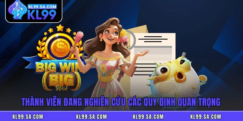 Thành viên đang nghiên cứu các quy định quan trọng Thành viên đang nghiên cứu các quy định quan trọng